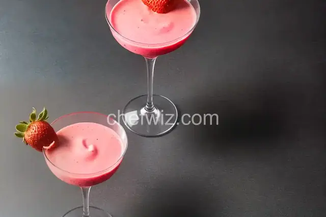 Blended Strawberry Daiquiri