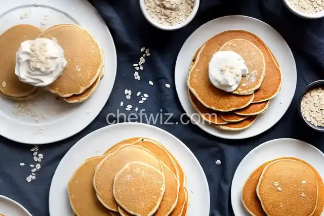 Blender Oatmeal Pancakes
