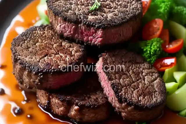 Bleu Cheese Crusted Filet Mignon