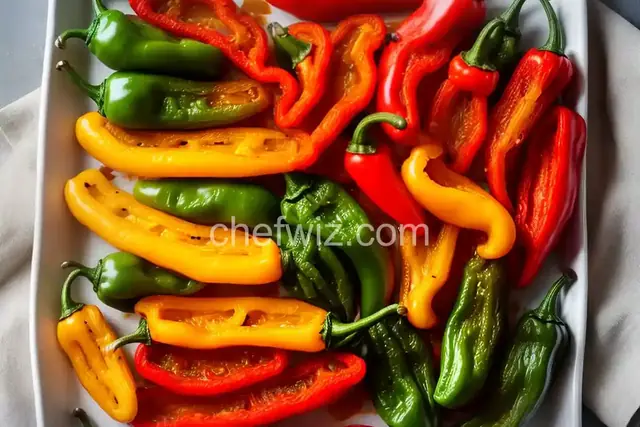 Blistered Cheesy Peppers