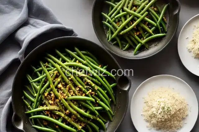 Blistered Green Beans with Garlic