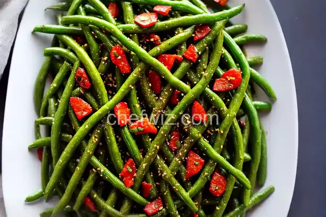 Blistered Green Beans