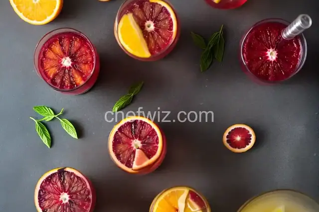 Blood Orange French 75
