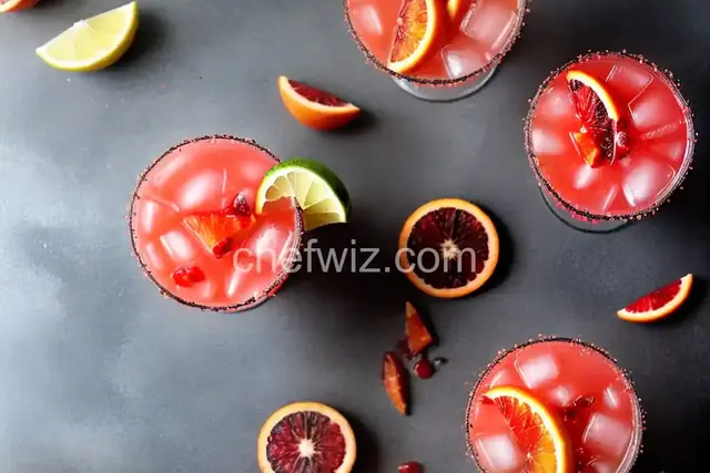 Blood Orange Margaritas