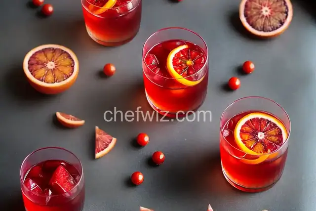 Blood Orange Negroni from Bottega Recipe