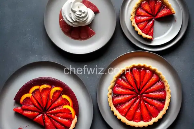 Blood Orange Tart
