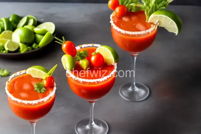 Bloody Mary Margaritas