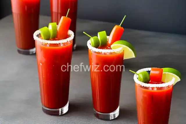 Bloody Mary Shooters