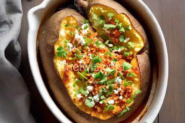 Bloomin' Baked Potato