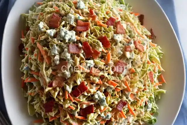 Blue Cheese-Bacon Coleslaw