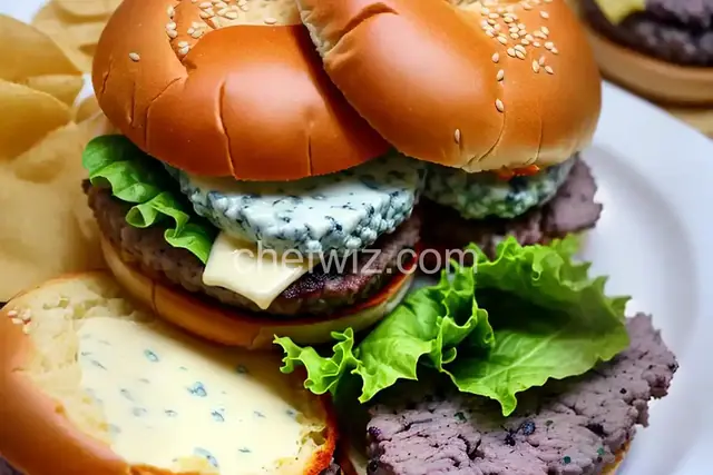 Blue Cheese Hamburgers