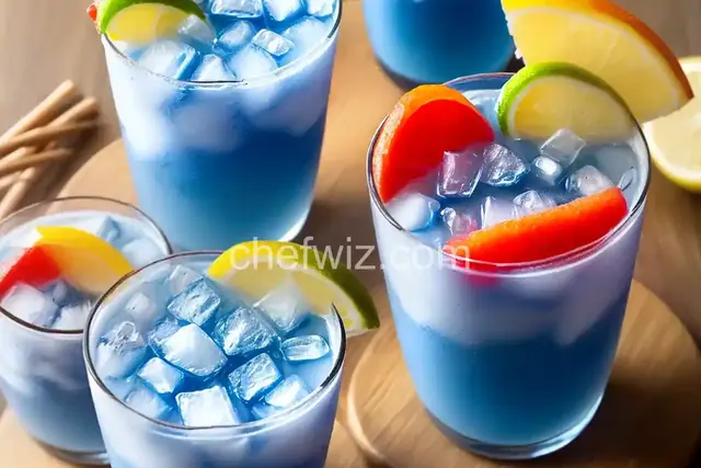 Blue Hawaiian Coolers