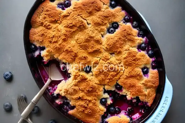 Blueberry Cobbler