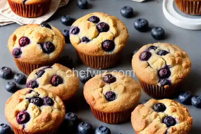 Blueberry Coffee Cake Muffins
