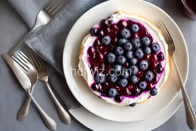 Blueberry Cream Dessert