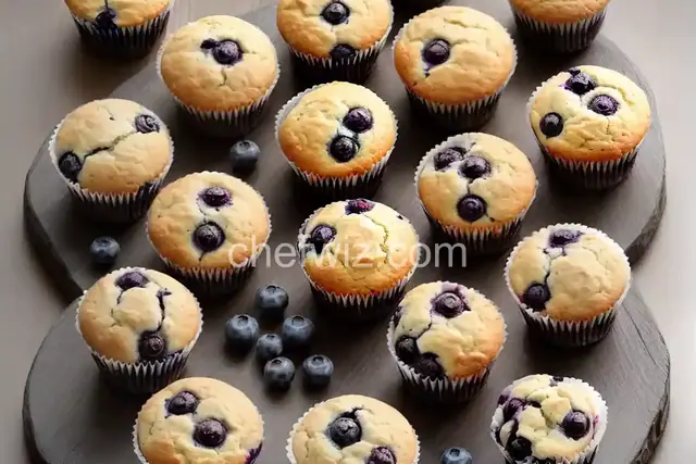 Blueberry Cream Muffins