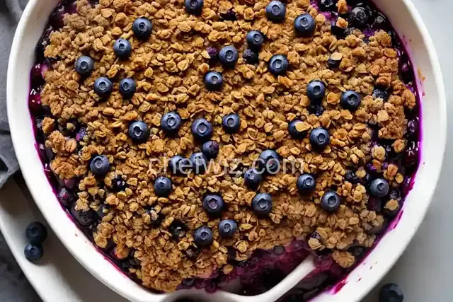 Blueberry Crisp
