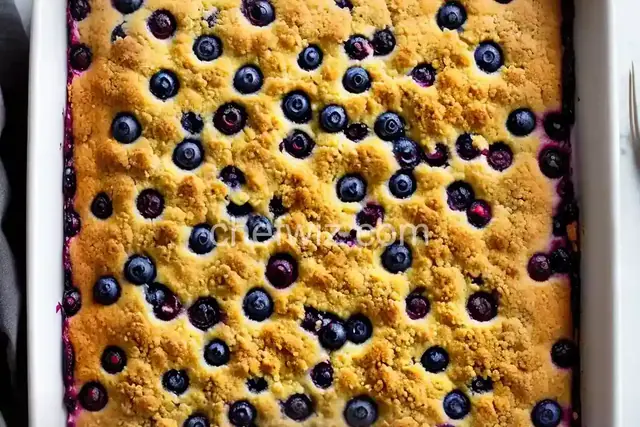 Blueberry Crumble Bars