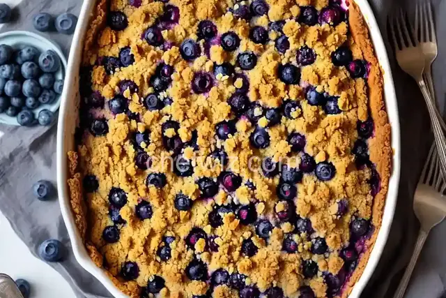 Blueberry Crumble