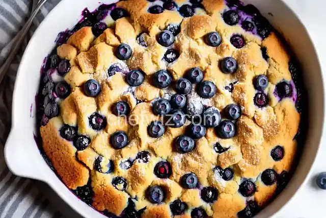 Blueberry Dump Cake