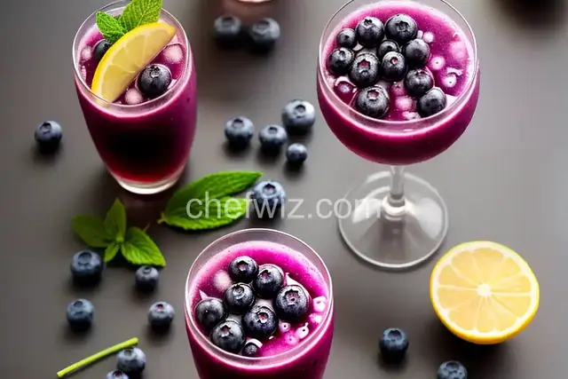Blueberry-Ginger Fizz