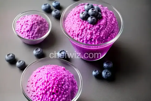 Blueberry Granita