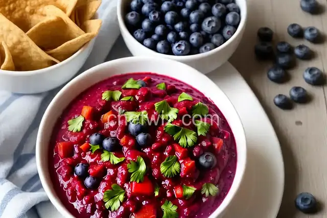 Blueberry Habanero Salsa