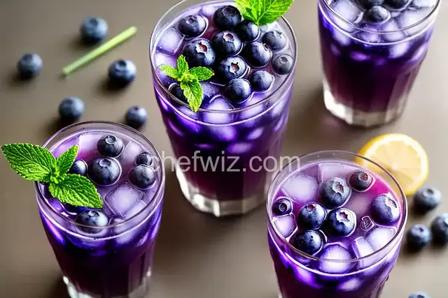 Blueberry Lavender Lemonade
