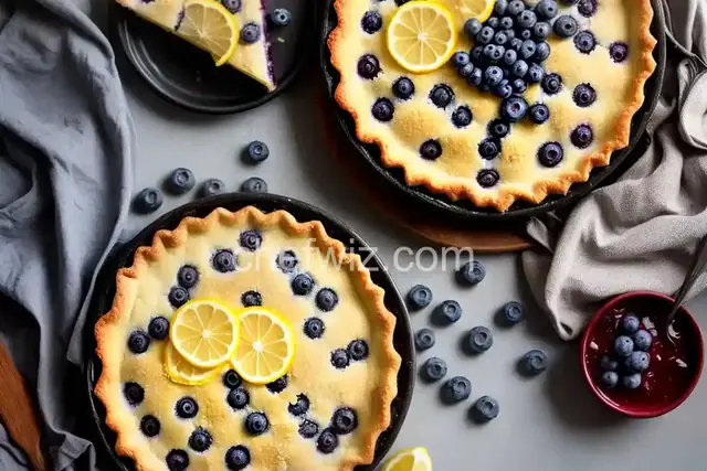 Blueberry-Lemon Pie with a Butter Crust
