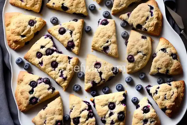 Blueberry-Lemon Scones Recipe