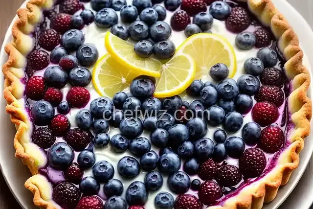 Blueberry-Lemon Tart