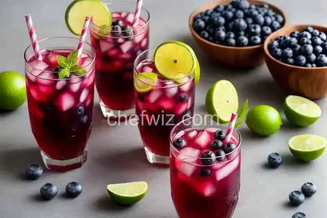 Blueberry Limeade