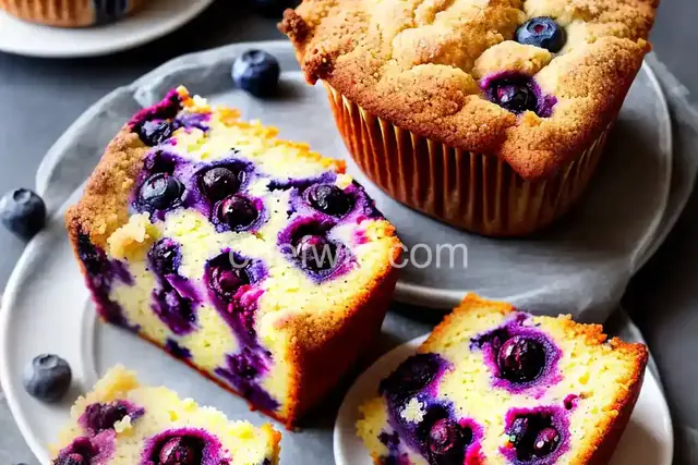 Blueberry Muffin Cake