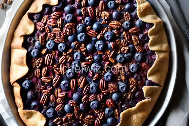 Blueberry-Pecan Galette