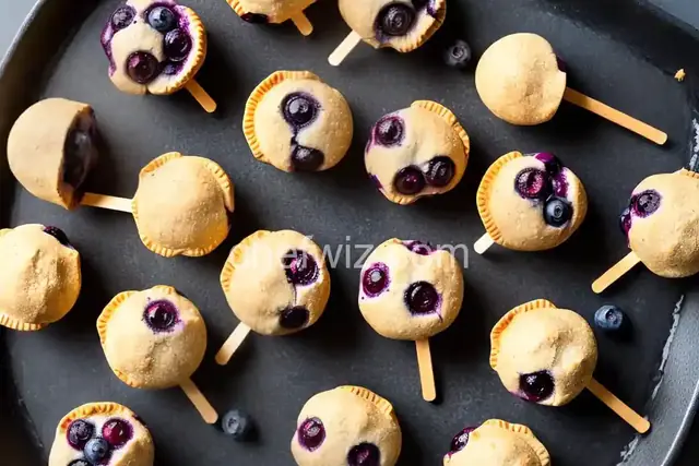 Blueberry Pie Pops