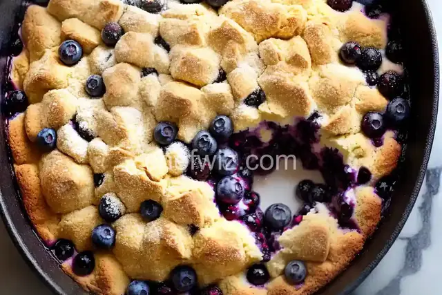 Blueberry-Pineapple Dump Cake