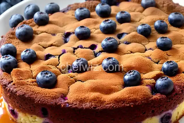 Blueberry Poke Cake