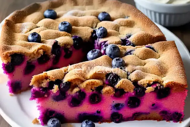 Blueberry Pudding Cake