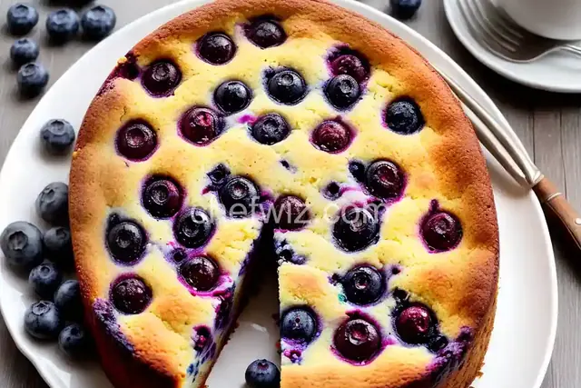 Blueberry Ricotta Breakfast Cake