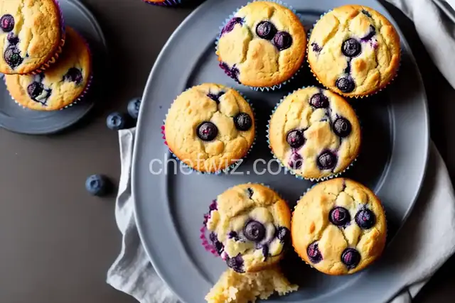 Blueberry Skyr Muffins