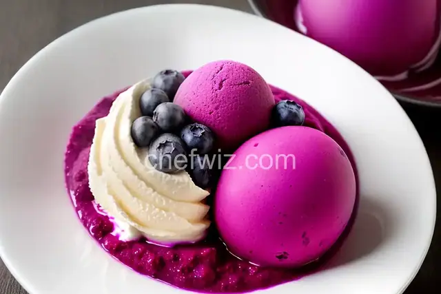 Blueberry Sorbet
