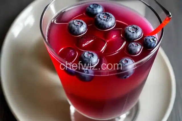 Blueberry Tea Cocktail