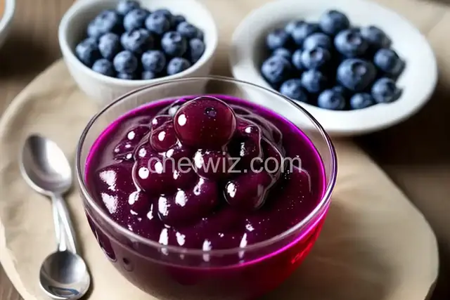 Blueberry Vanilla Syrup