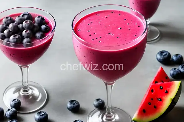 Blueberry-Watermelon Smoothie