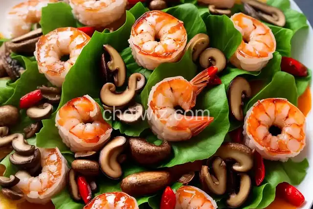 Bánh Cuốn With Pork, Shrimp, and Mushrooms