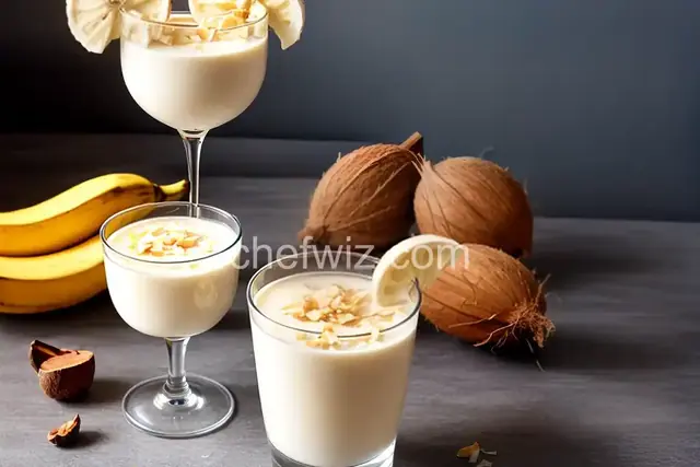 Bobby Flay's Coconut-Banana Colada
