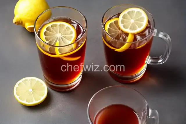 Boiled Coke with Ginger and Lemon Recipe