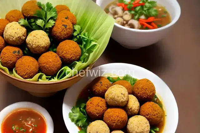 Boiled Fish Ball and Squid Balls