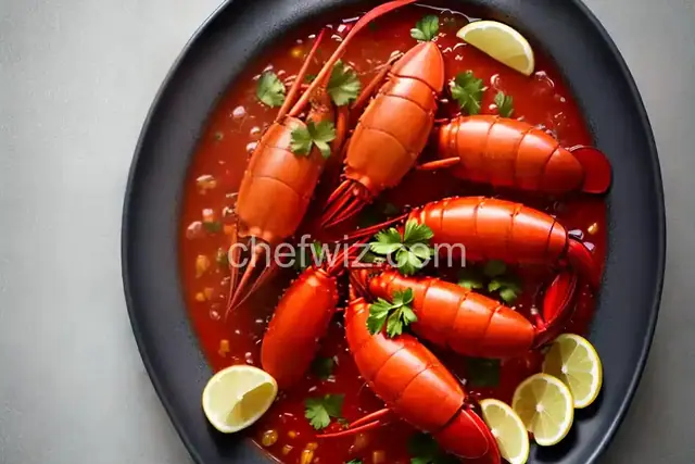 Boiled Lobsters