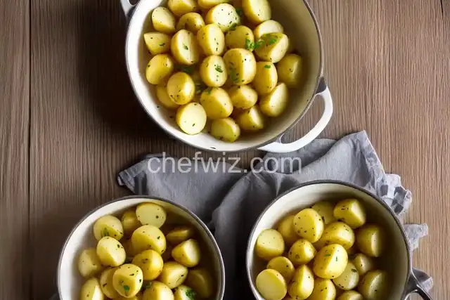 Boiled Potatoes with Butter